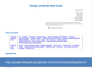 http://docs.jquery.com/JQuery_Core_Style_Guidelines
 
