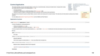 © Pawel Szulc, @EncodePanda, paul.szulc@gmail.com 108
 