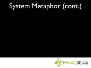 System Metaphor (cont.)
 