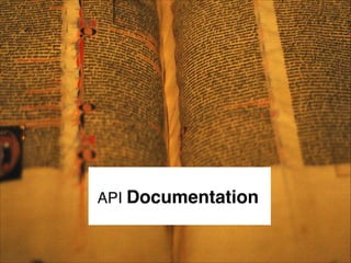 API Documentation
 