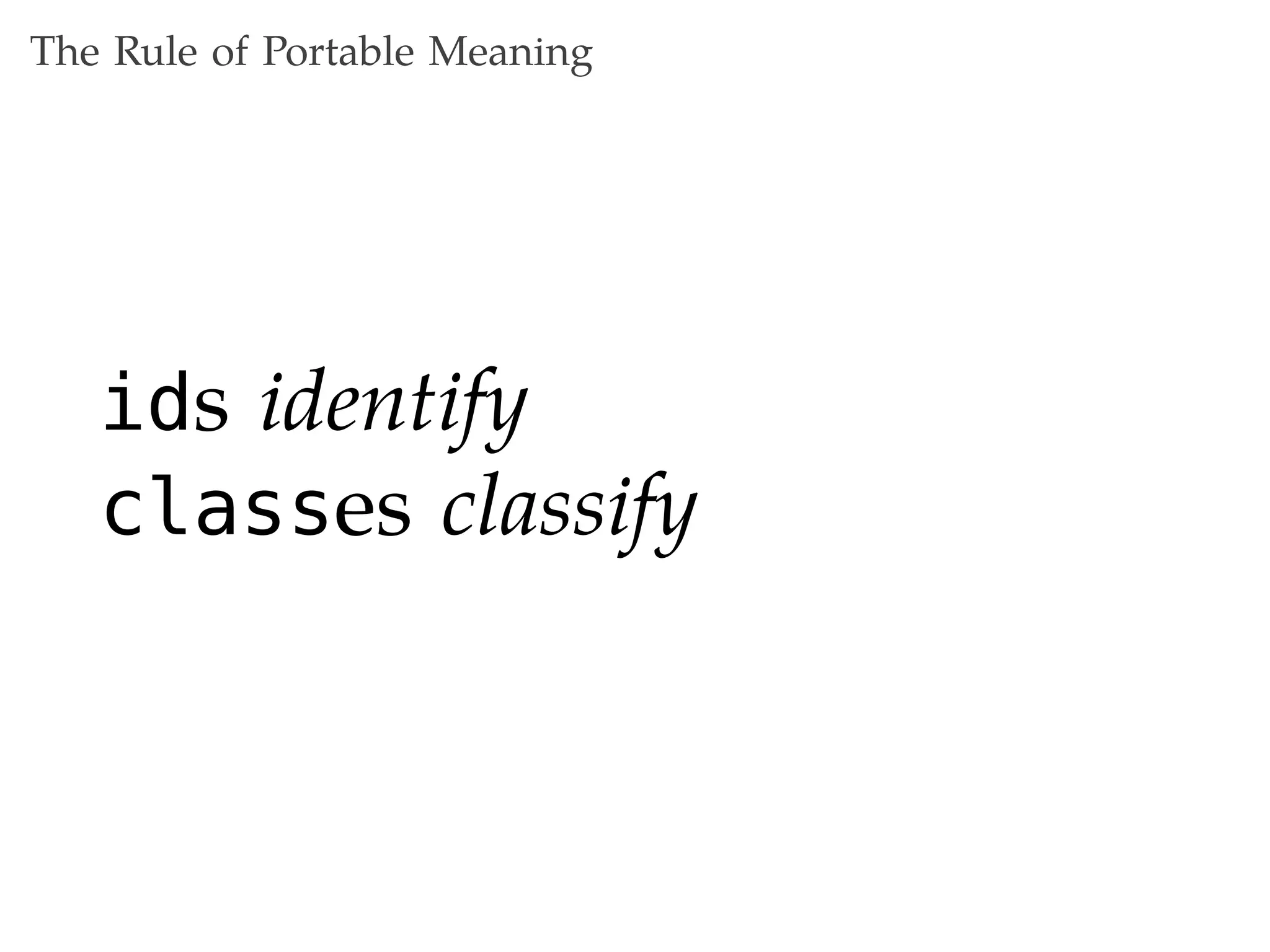 Maintainable CSS