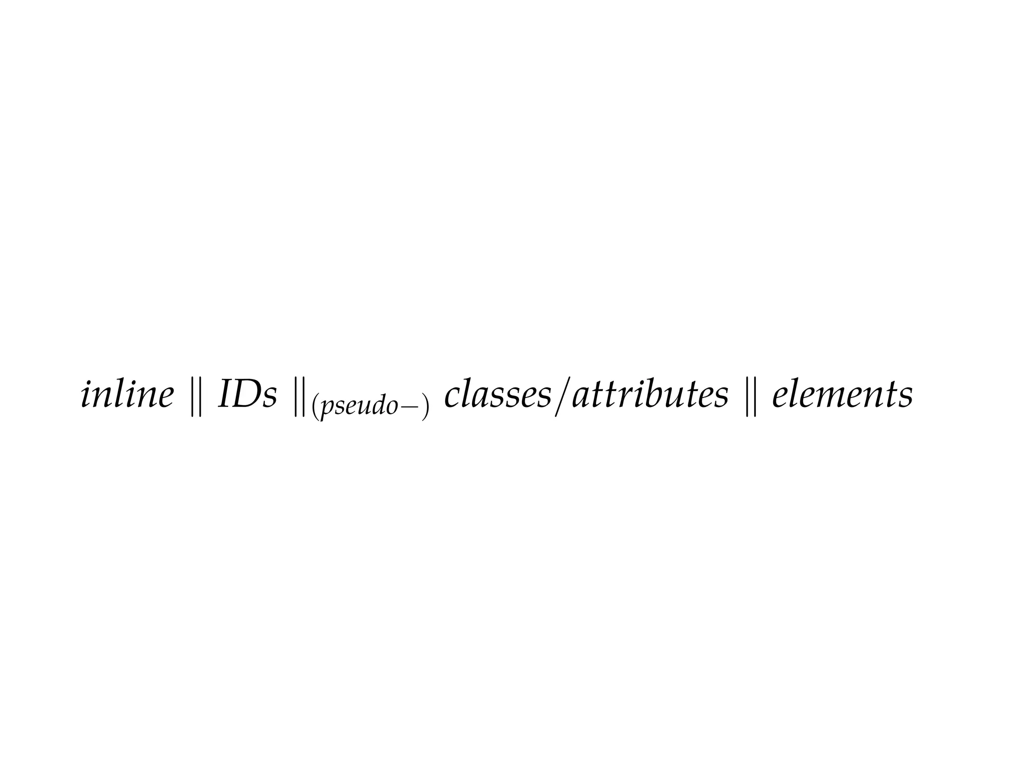 Maintainable CSS
