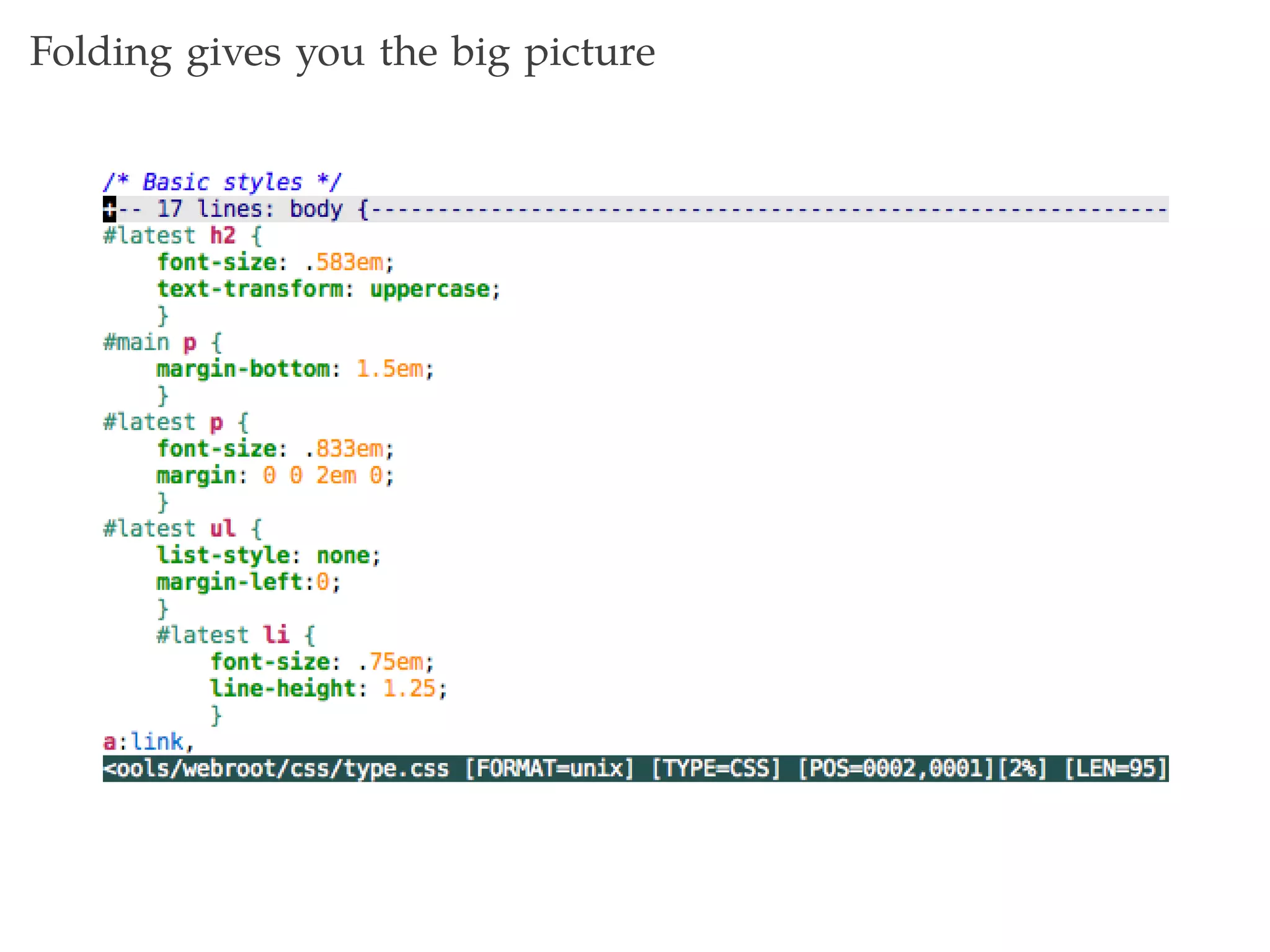 Maintainable CSS