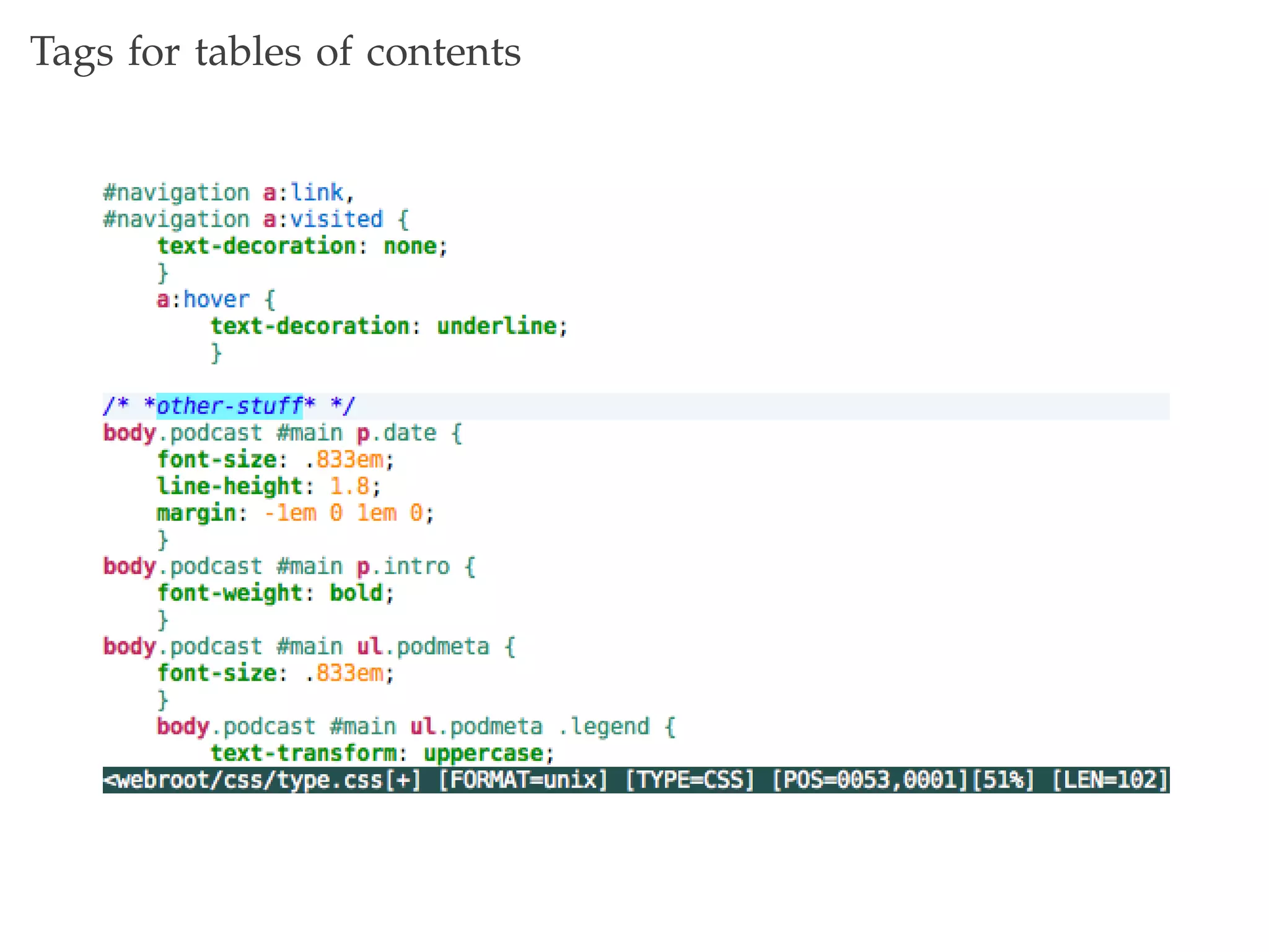Maintainable CSS
