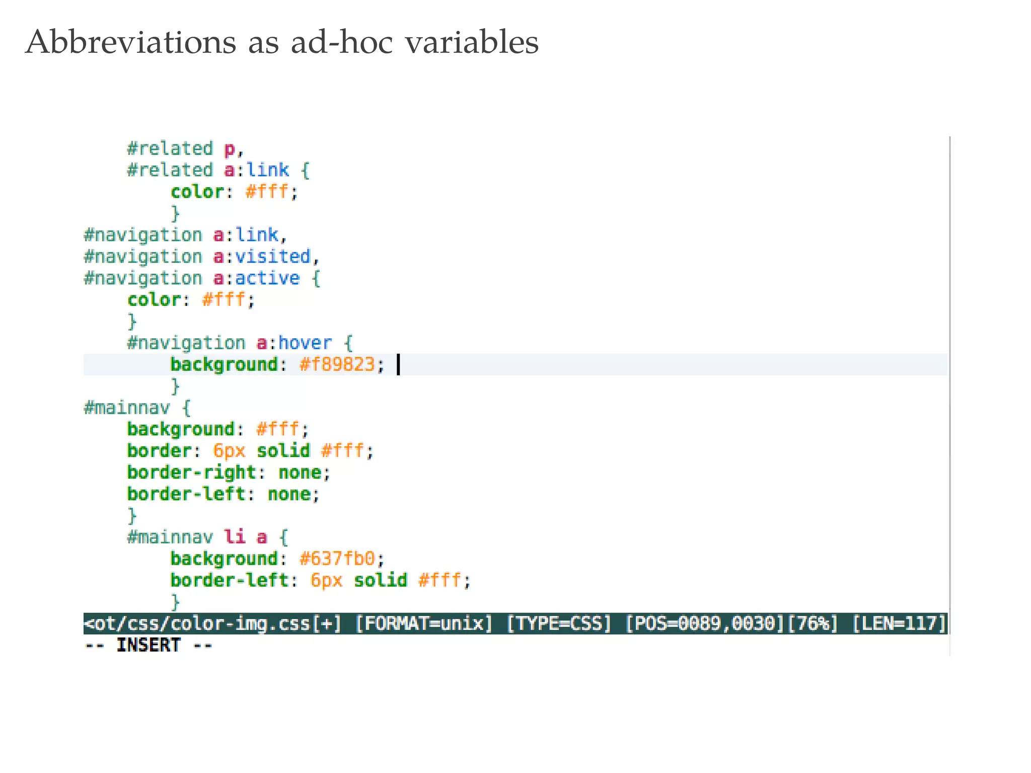 Maintainable CSS