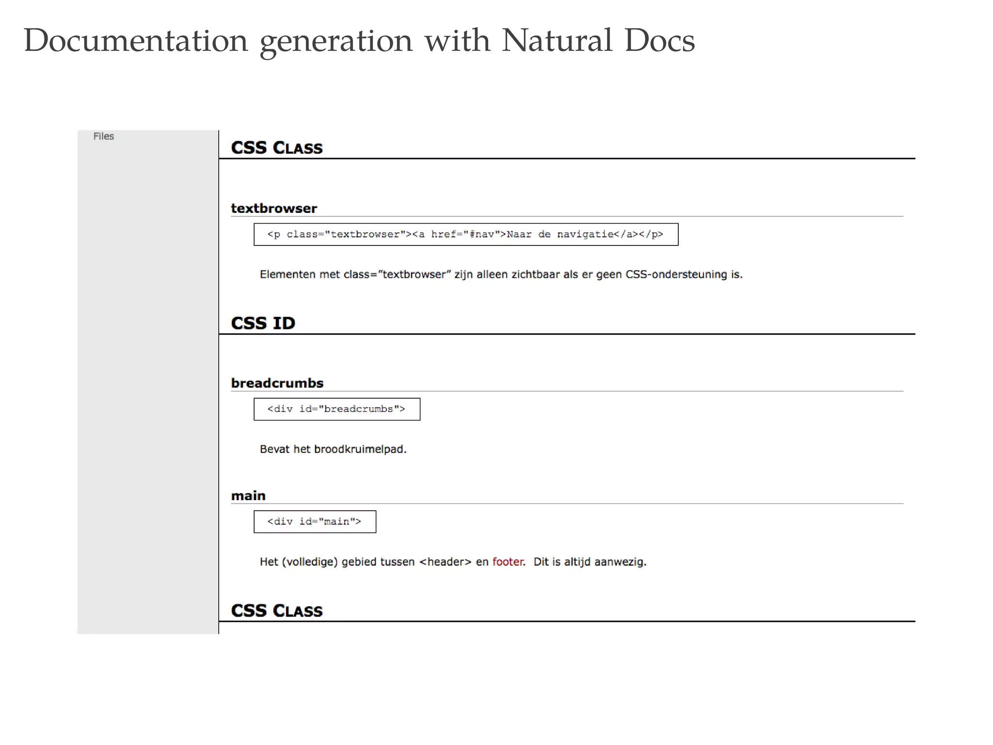 Maintainable CSS