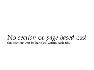 Maintainable CSS