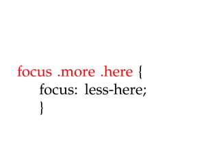 Maintainable CSS