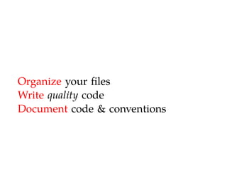 Maintainable CSS