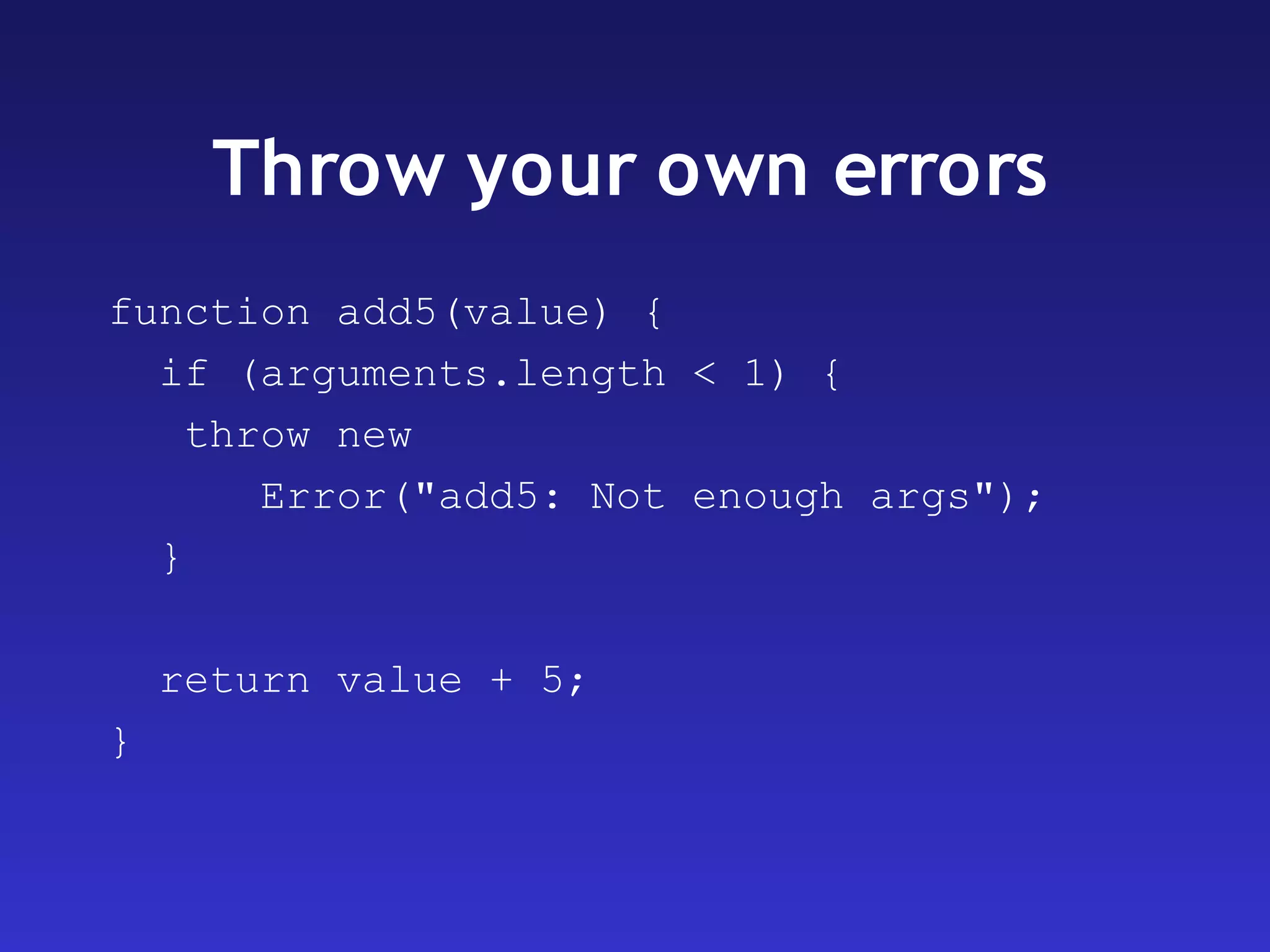 Maintainable JavaScript