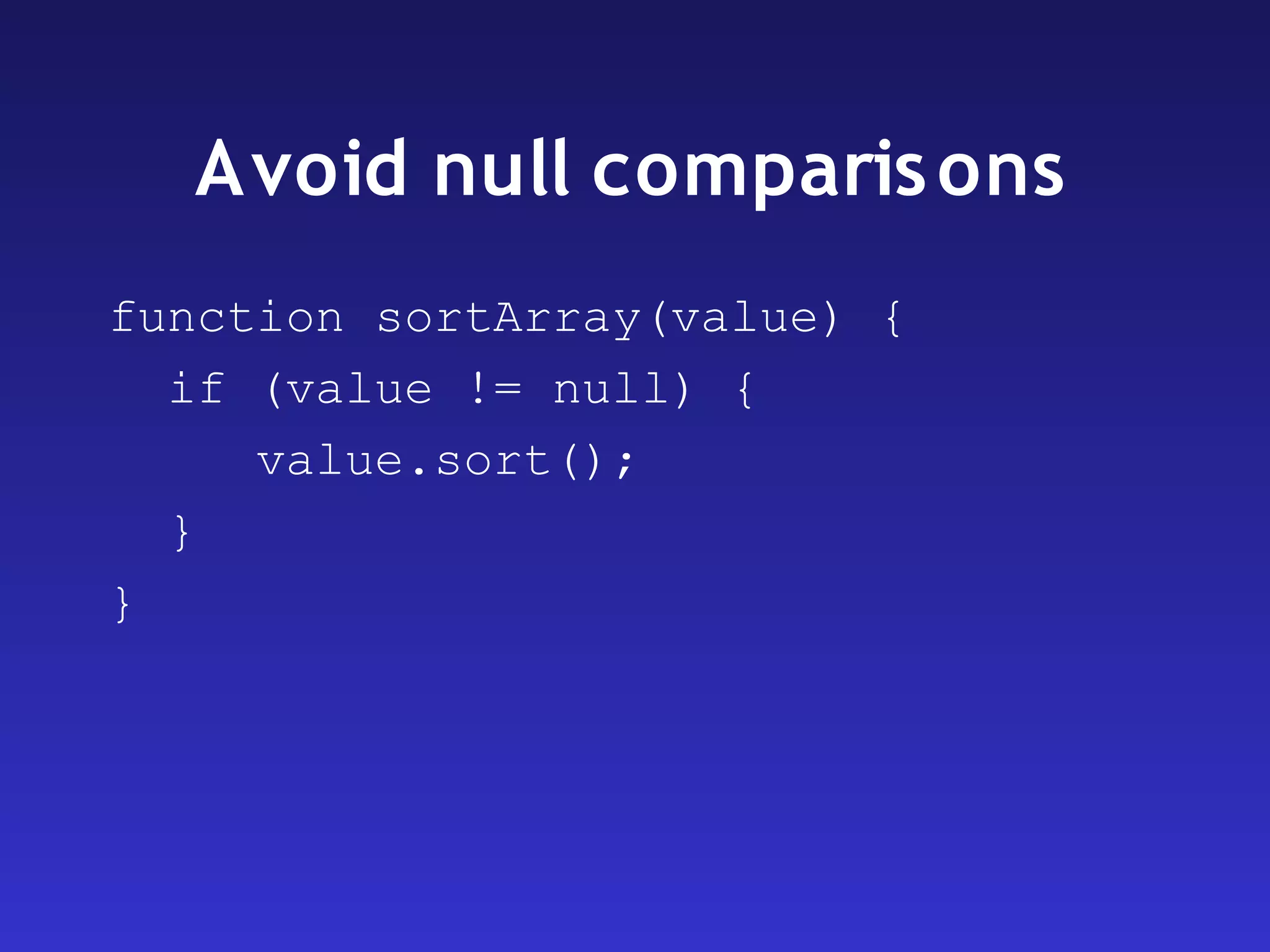 Maintainable JavaScript