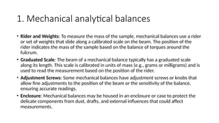 MAINTAIN ANALYTICAL BALANCE.pptx IN THE LABORATORY | PPTX