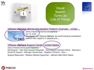 @webmama
Visual
Search
Turns Up
Lots of Things
 