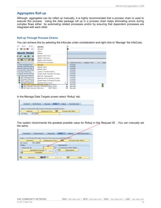 Maintaining aggregates | PDF
