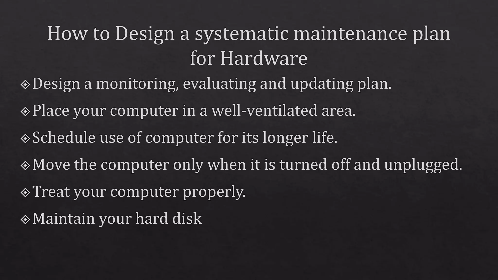 MAINTAINING AND REPAIRING COMPUTER SYSTEMS AND NETWORKS.pptx