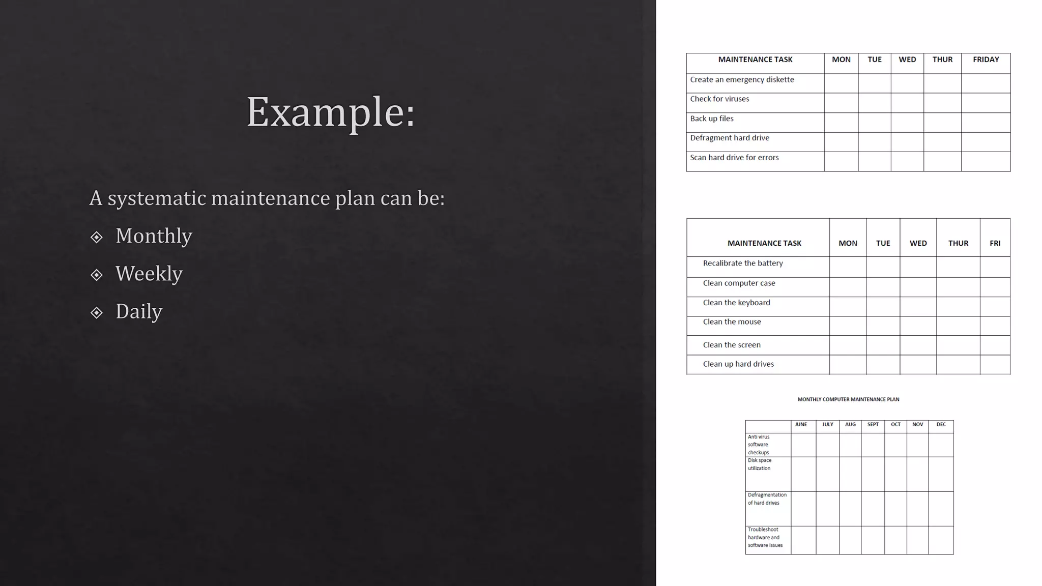 MAINTAINING AND REPAIRING COMPUTER SYSTEMS AND NETWORKS.pptx