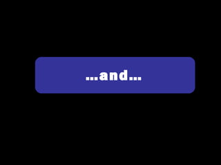 …and…
 