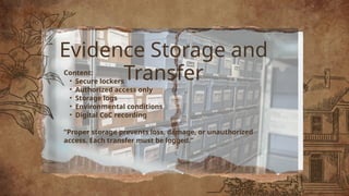 Maintaining Chain of Custody Crime Scene Managementppt.pptx