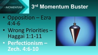 Momentum: Maintaining Momentum | PPTX
