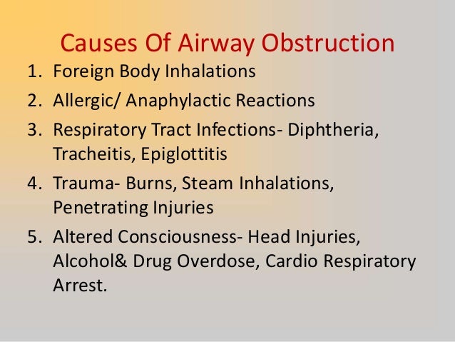 Maintaining patent airway