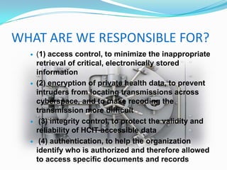 Maintaining Patient Privacy | PPT