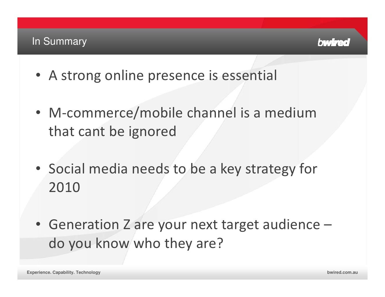 Maintaining the attention span of gen z