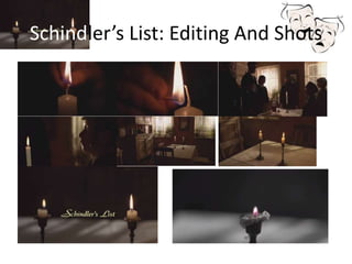 Schindler’s List: Editing And Shots
 