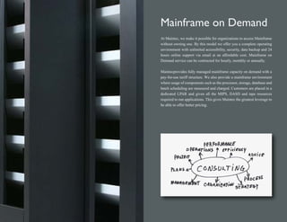 Mainframe-services | Maintec Technology