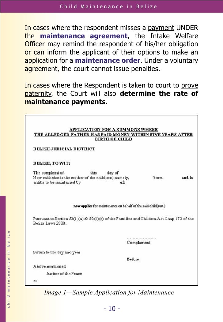 child maintenance agreement template a guide to child maintenance child maintenance agreement template a guide to child maintenance