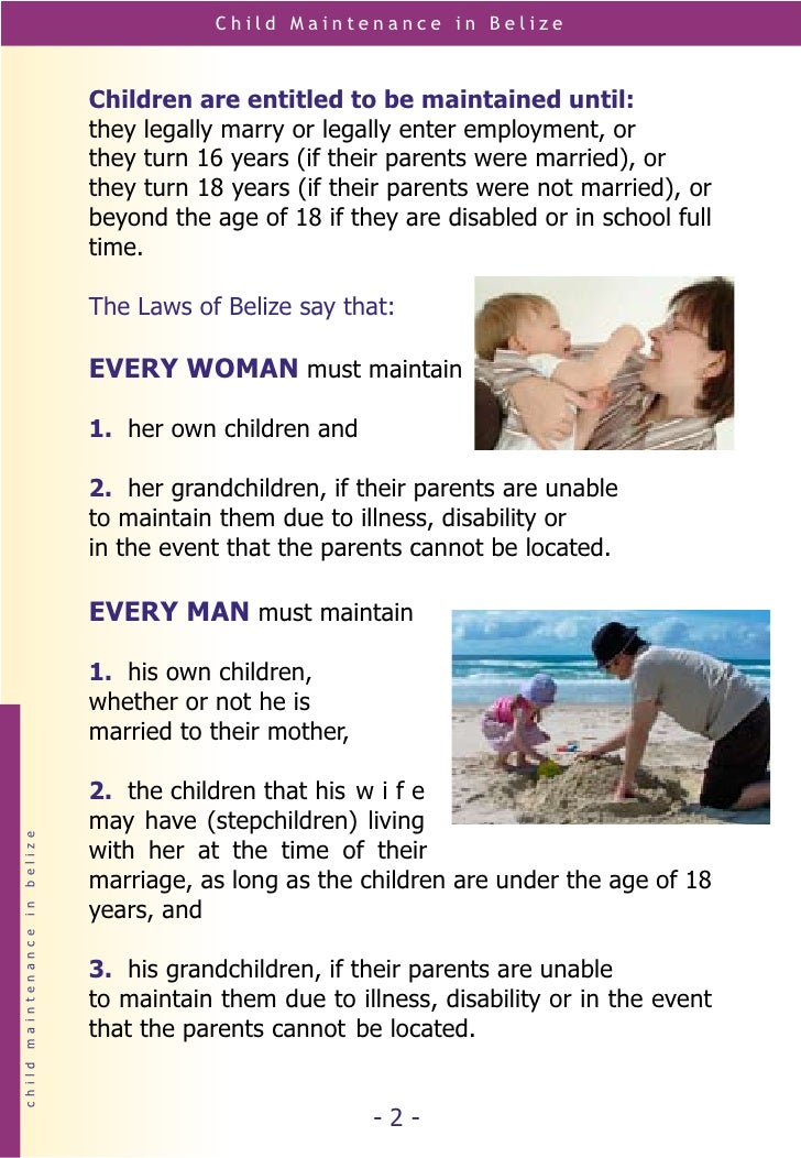 A Guide to Child Maintenance