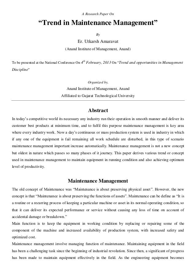 maintenance management essay Human factors: human error has been documented as a primary contributor to more than 70 percent of commercial airplane hull-loss accidents. maintenance management essay Human factors: human error has been documented as a primary contributor to more than 70 percent of commercial airplane hull-loss accidents.