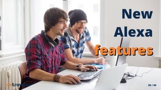 30 / 40
New
Alexa
featuresfeatures
 