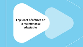Enjeux et bénéfices de
la maintenance
adaptative
 