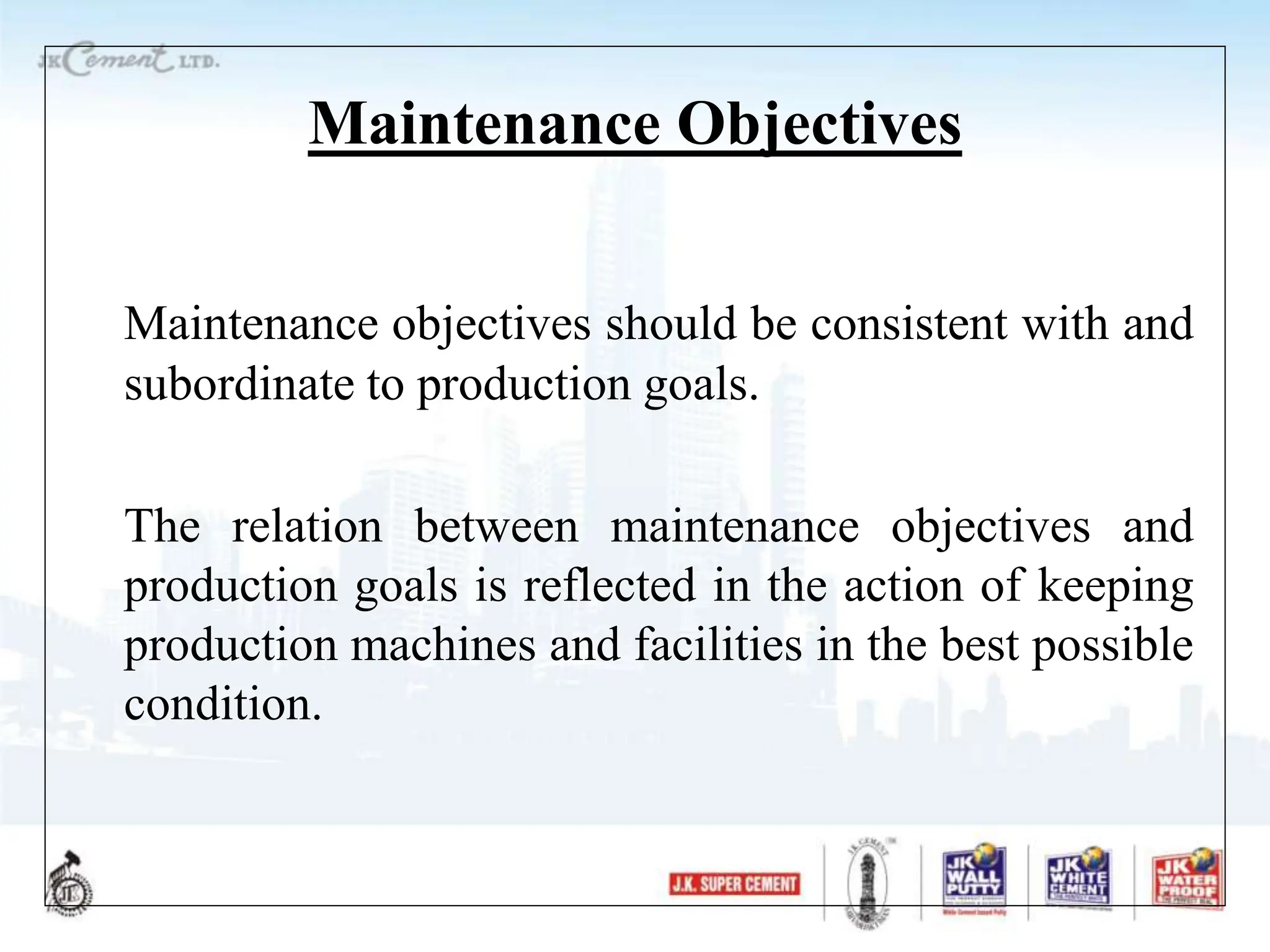 Standard Maintenance Practices , Types.ppt