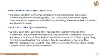 Lean Maintenance EN 13306 2010 | PPTX