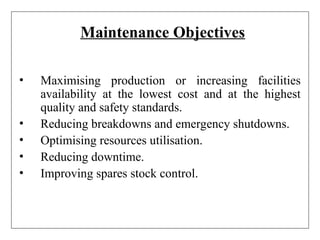 Maintenance Engineering - Lecture 1.ppt