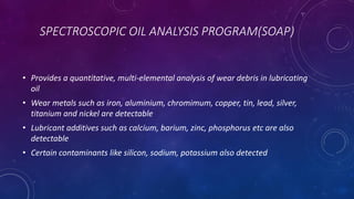 Lubricant Monitoring-Ferrography | PDF