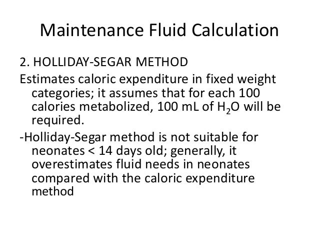 maintenance fluid calculator peds maintenance fluid calculator peds