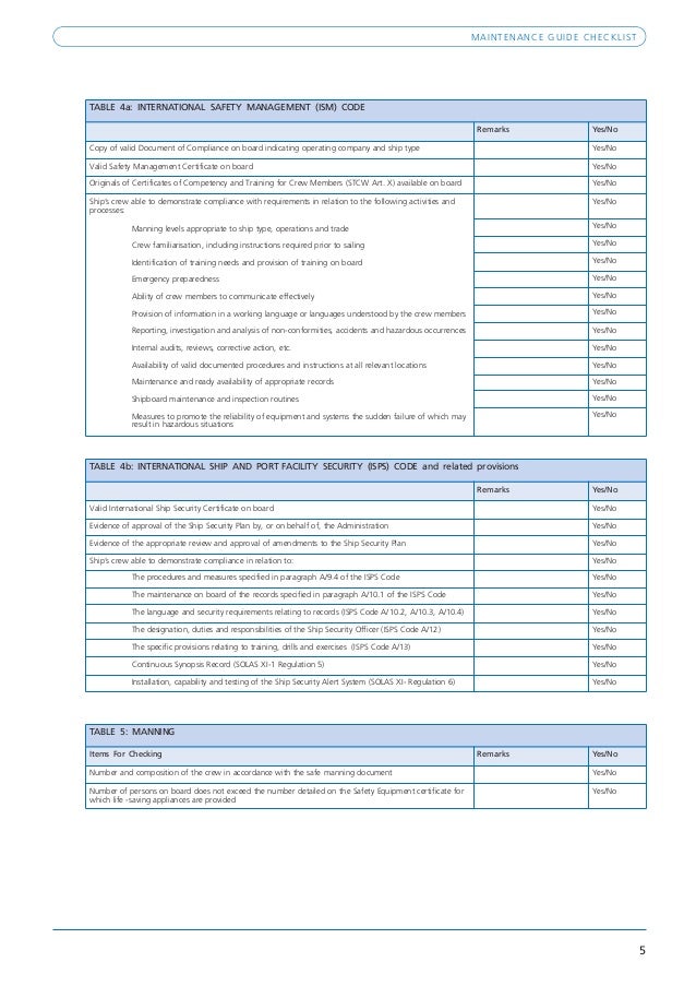 Maintenance guide checklist_(rev1)