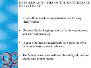 Maintenance management | PPTX