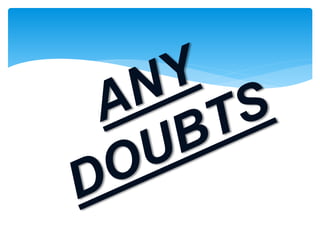 Maintenance of discipline