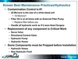 Maintenance of Hydraulic Systems | PDF