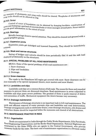 Maintenance of pavement module | PDF