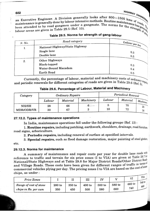 Maintenance of pavement module | PDF