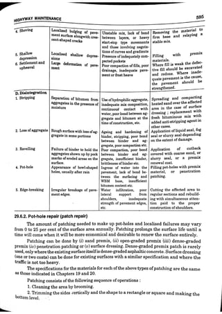 Maintenance of pavement module | PDF