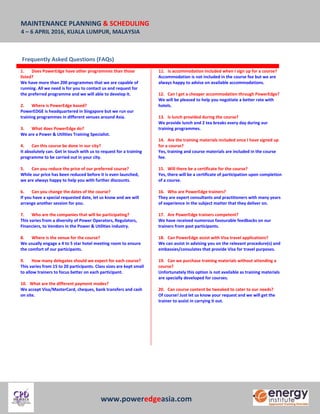 Maintenance Planning & Scheduling | PDF