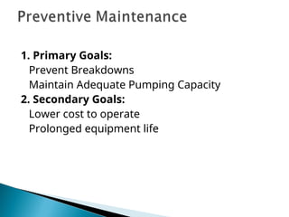 Maintenance Pump and operation on power plant | PPT