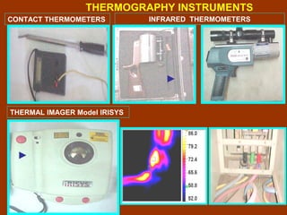 INFRARED THERMOMETERSCONTACT THERMOMETERS
THERMAL IMAGER Model IRISYS
THERMOGRAPHY INSTRUMENTS
 