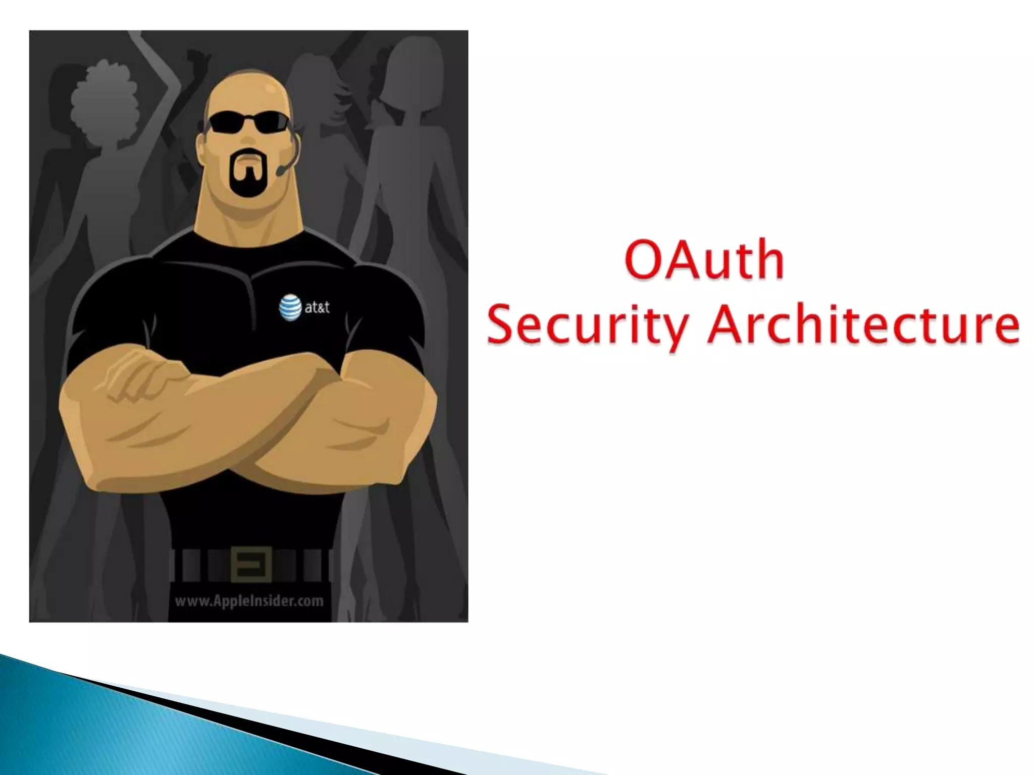 	  OAuth  Security Architecture
