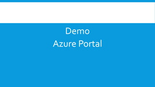 Microsoft Azure - Introduction | PPTX